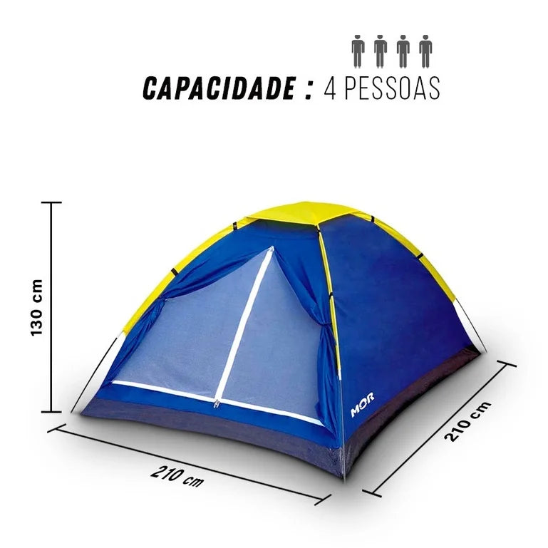 Barraca Camping Iglu 4 Pessoas - Barraca De Acampamento A Prova D'Água - Barraca Camping Praia