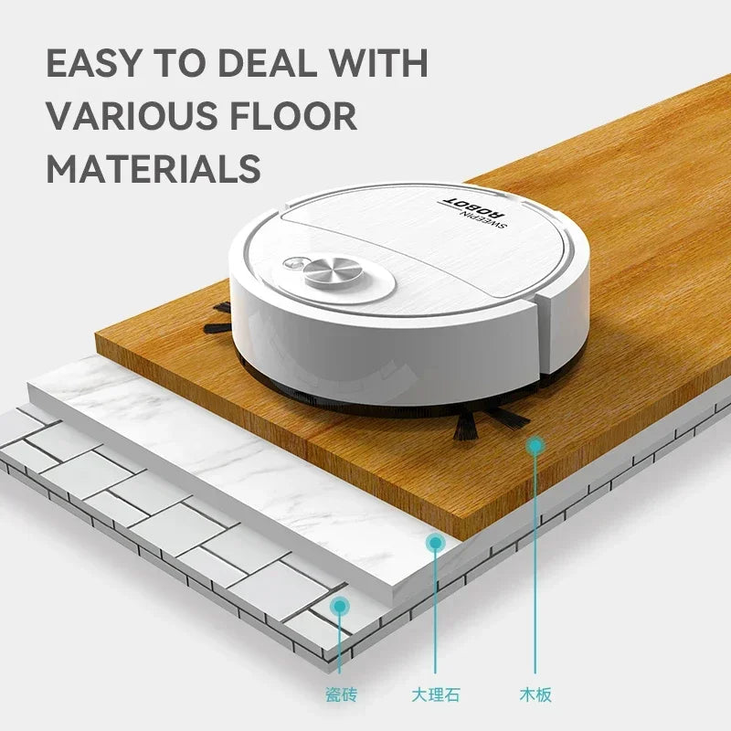 Xiaomi  3-in-1 Automatic Floor Robot Mini Ihome Ntelligent Vacuum Cleaner Usb Rechargeable Wet And Dry Home Sweeper Portable